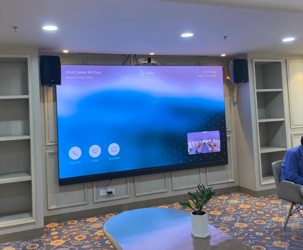 Presentation LED video wall