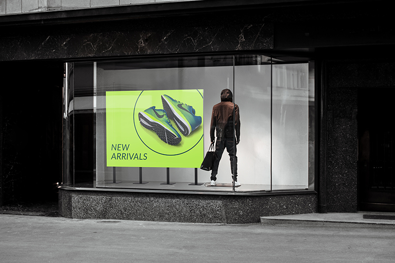 LED shopfront display