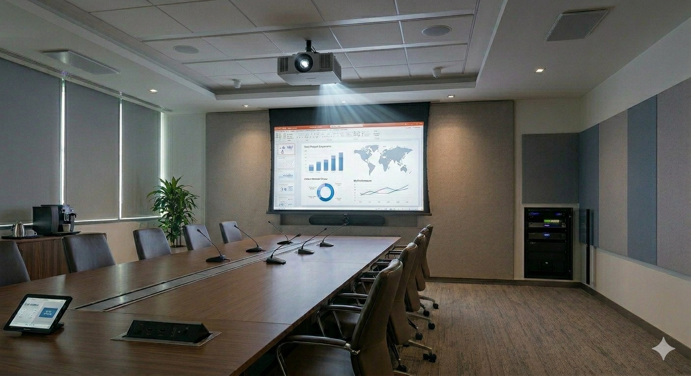Projector and projection screen